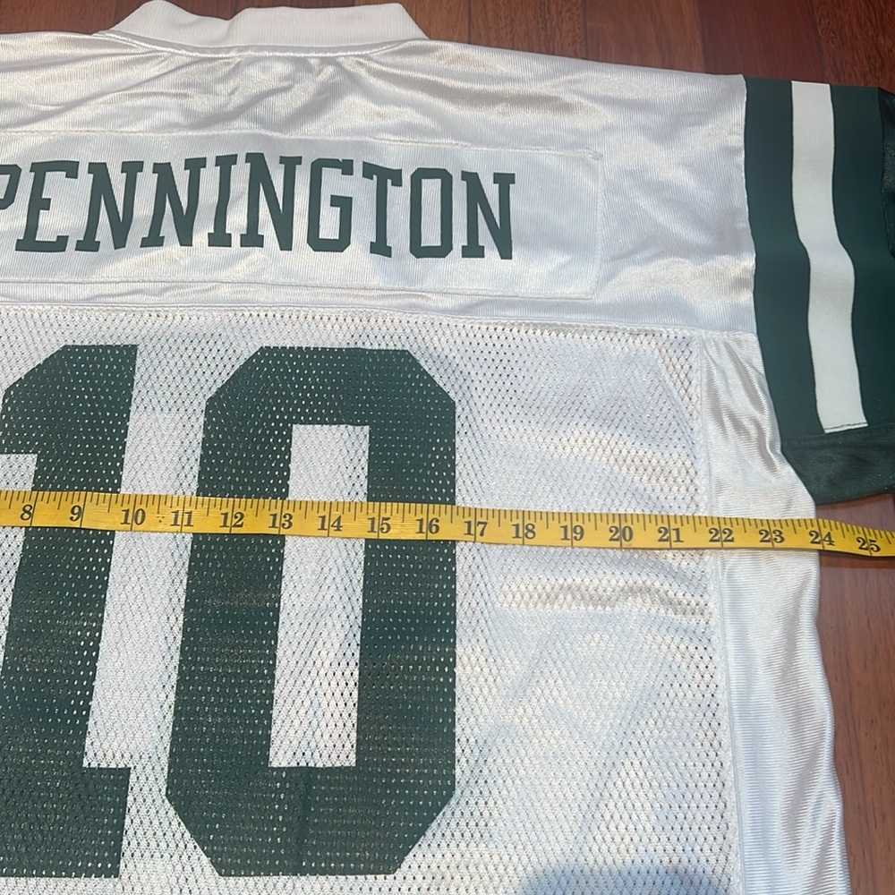 Reebok - NY Jets #10 Pennington Jersey - Picture 6 of 7
